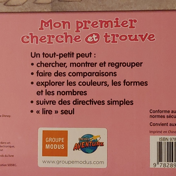 🌺French Disney My First Look & Find Book - Picture 8 of 8